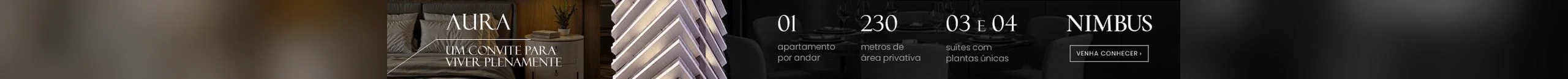 NIMBUS Aura | Banner de Topo | Painel Imobiliário